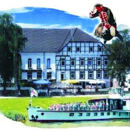Hotel Goldener Anker Bodenwerder Bagian luar foto
