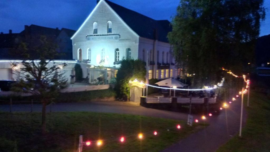 Hotel Goldener Anker Bodenwerder Bagian luar foto